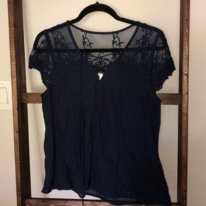 Navy Top